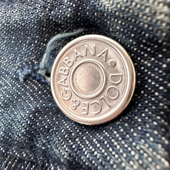 Dolce & Gabbana distressed bejeweled jeans - Picture 4 of 16